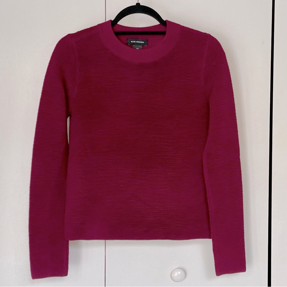 Club Monaco Ribbed Sweater